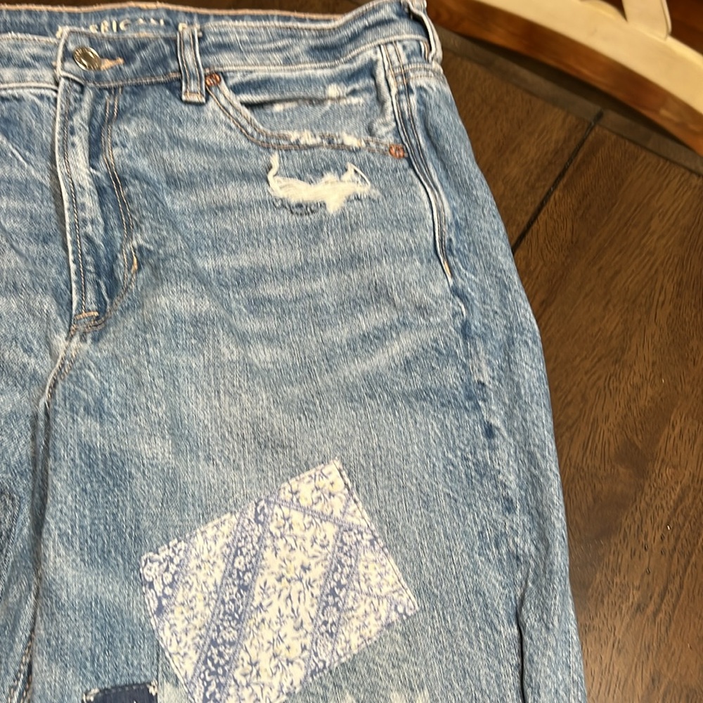 American Eagle Ripped patchwork jeans - Picture 4 of 7